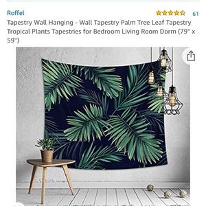 Palm Leaf Tapestry